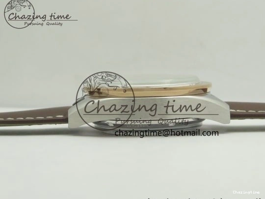 0324 Minimalist Speedmaster ’57 Co-Axial SS RG OMF 1:1 Best Edition White Dial On Leather Strap A9300 (Free Leather Strap) 8072